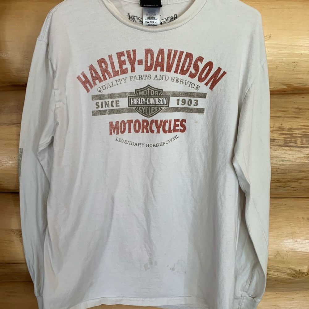 Mens Harley Davidson Long Sleeve T-Shirt